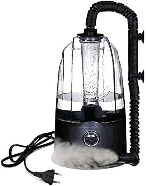 Coospider Terrarium Vernebler 3L mit Schlauch (380ml/h) für Reptilien & Amphibien – Leiser Ultraschall-Betrieb – Ultraschall Luftbefeuchter für Schlangen, Chamäleons, Schildkröten und Paludarien product image