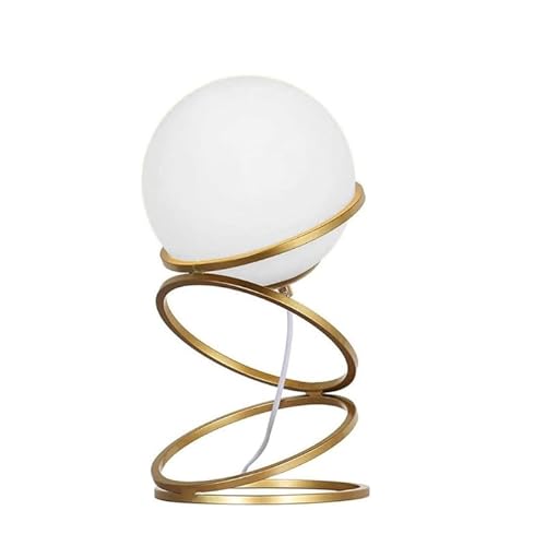 UNIVERSO LAMPADA DA TAVOLO MINIMALISTA IN BRONZO E SFERA IN VETRO ATTACCO PER LAMPADINA G9
