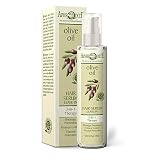 Aphrodite All-in-One Leave-In Haarkur trockene Haare - Haarserum mit Bio-Olivenöl & Arganöl verhindert Haarbruch & Krause - Anti Frizz Hair Oil Haarpflege für kaputtes Haar (100 ml / 3.38 fl oz)