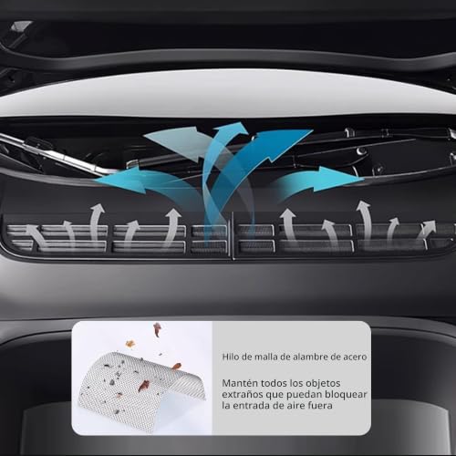Cubierta de ventilación eficaz para cuidar el aire de tu Tesla Model Y Juniper 3