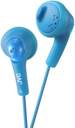 JVC Gumy In-Ear Wired Headphones Earphones Compatible with iPod, iPhone, Samsung - Blue