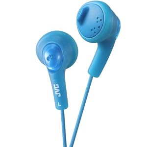 JVC HA-F160 gumy hoofdtelefoon Bass Boost, blauw