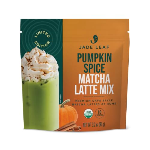 Image of Jade Leaf Matcha Latte Mix, Pumpkin Spice, 91g / 3.2oz