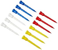 Lignum Golf Tee Lignum Tees 82 mm als Tasche 12 Stück – Golf Tee (Kunststoff) Farbe: Mehrfarbig: Größe: 82 mm
