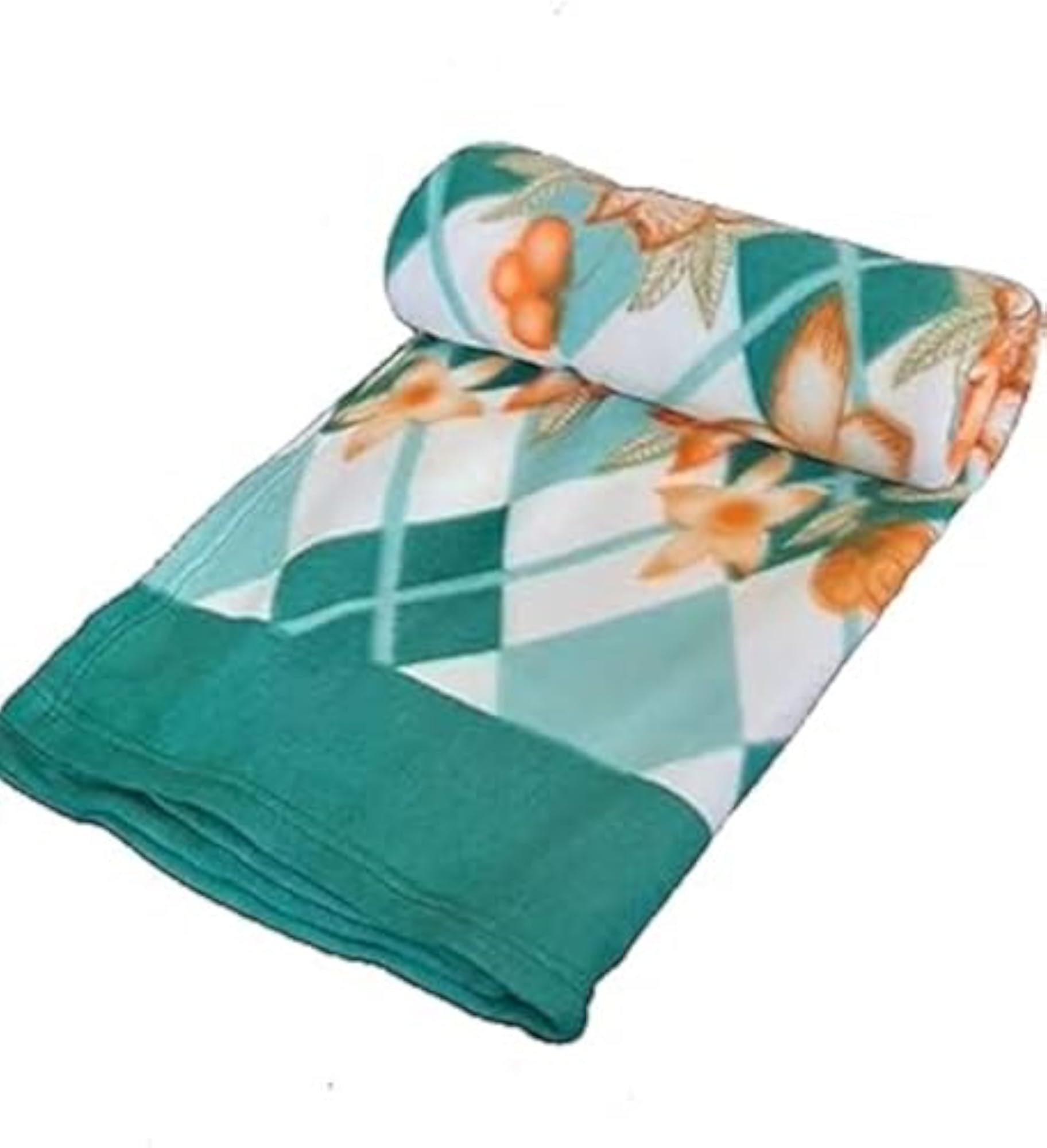 Fleece Blanket for Mild Winter, Printed Single Bed Blanket