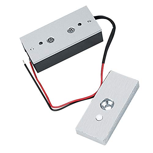 Gaocinys Elektromagnetisches Schloss, Zugangskontrolle, elektronisches Magnetschloss, DC 12 V, ausfallsicher, NC-Mini-Türschloss für elektrisches Sicherheitssystem