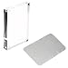 RGBlue Acrylic Photo Frame with Microfiber Cleaning Cloth, 5x7-Inch
