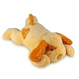 VOpper 1Pcs 15.7inchs 1.5lbs Dog Weighted Stuffed Animals Plush,Large Weighted Plush Animal, Cute Pl