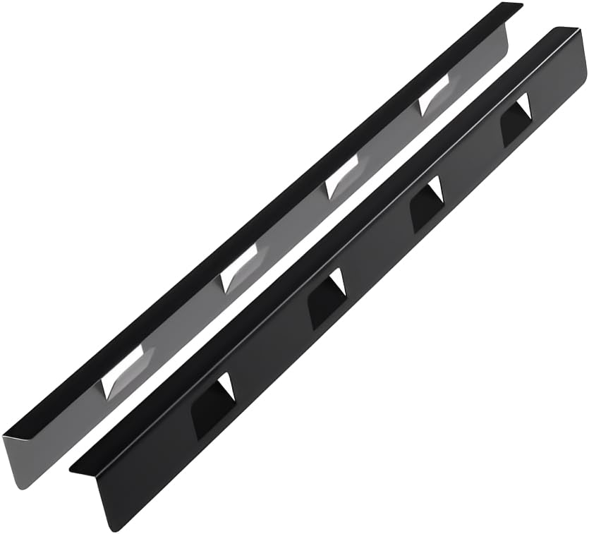 2 Pcs 316 Stove Gap Covers Stainless Steel Stove Gap Filler Range Trim Kit Between Oven and Countertop Dishwasher Dryer Heat Resistant and Easy to Clean (23.4'Matte Black)-picture-25