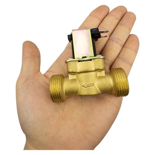 Électrovanne laiton G3/4 DC12V normalement fermée pour contrôle eau