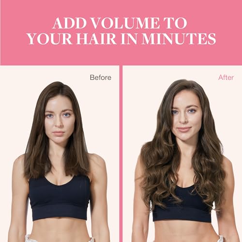 Image of GOO GOO Clip in Hair Extensions Real Human Hair Brown Remy Extensions
