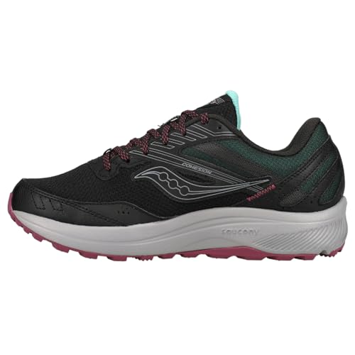 Saucony Women's Cohesion TR15 Running Shoe, Black/Dusk/Mint, 5 - image 4