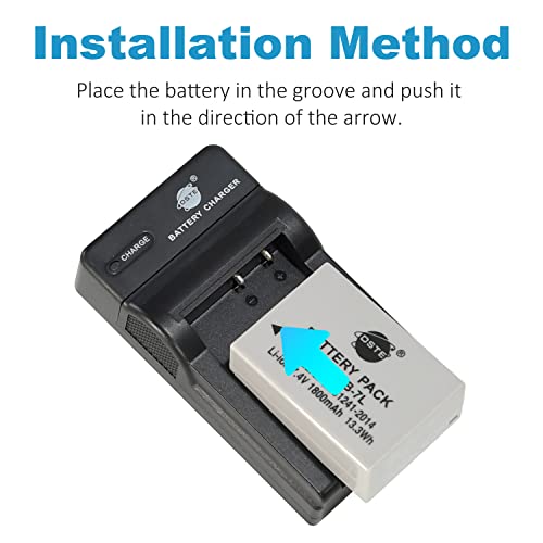 Batería y Cargador DSTE NB-7L Compatible con Canon - Fernando Cortés