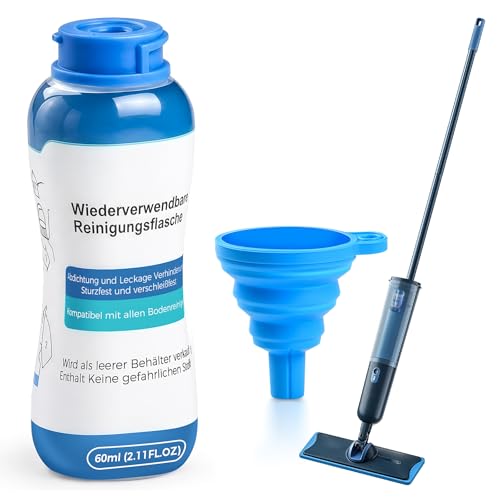 60 ML Ersatzflasche für Philips OneUp 3000/5000 Elektrischer Wischmopp