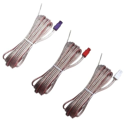 Câbles d'enceintes compatibles Samsung Home Cinema lot de 3 fils de rechange gris rouge