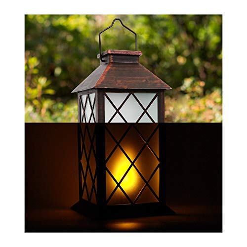 ONO-Tech LED Solar Powered Candle Lantern 1PACK