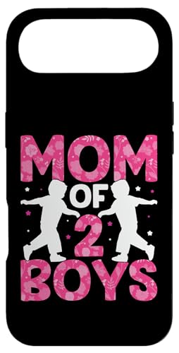 Mom Of Two Boys ̓ Ƒq ̌t X}zP[X iPhone Air p