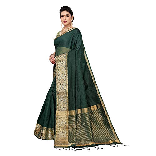 Image of PISARA Women Banarasi Cotton Silk Saree