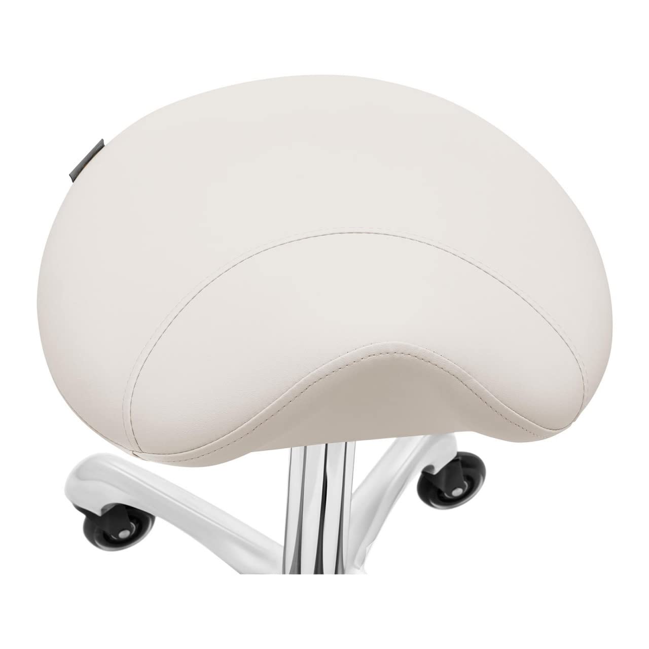 physa YORK BEIGE Tabouret selle de cheval Tabouret selle de cheval Siège selle Tabouret selle Tabouret de coiffure