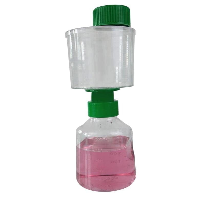 Unidades de Filtro de vacío Desechables, 12 Uds., Membrana de Nailon for Botella estéril de Laboratorio, filtración al vacío Superior con 0,22/0,45 μm (Size : 1000ml 0.22um 12pk)