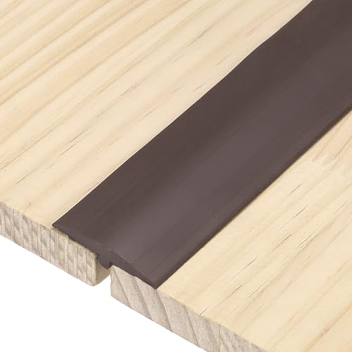 Bande de transition en T en PVC pour harmoniser le sol du salon - 2