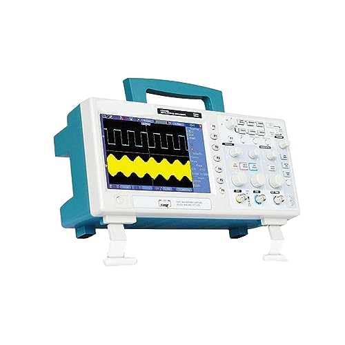 Digital Oscilloscope, 200MHz Digital Storage Oscilloscope USB Dual Channel Portable Oscilloscope Signal Generator Oscilloscope for The Maintenance and R&D Education Industry