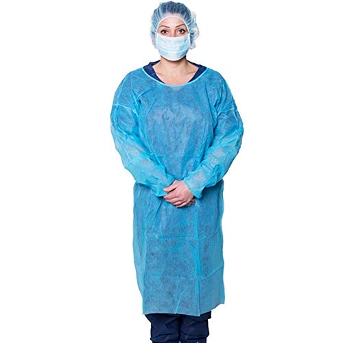 CPH20 - Brazalete elástico azul (tela no tejida), resistente al agua (tamaño: paquete de 100 unidades)