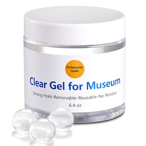 6.4 oz Clear Exhibit Gel for Museum & Collectibles