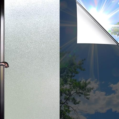 Película de privacidad para ventana DUOFIRE 11.8x78.7in miniatura 1