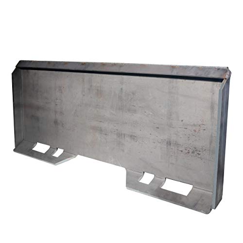 Sulythw 3 8” Thick Quick Tach Mount Plate Heavy Duty Universal Attachment Loader Compatible with Kubota, Bobcat Skid Steers and Tractors