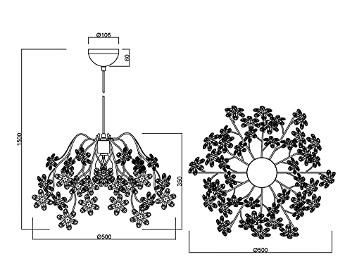 Reality Leuchten - Lampada a forma di fiore