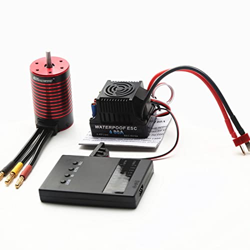Moteur sans balais 3660 étanche de 2600KV pour réparer et booster la vitesse d'un monster truck RC