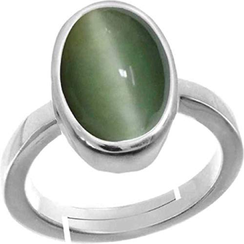 Bague œil de chat de qualité A+ et 7,43 carats, l'excellence de la joaillerie
