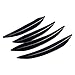 Price comparison product image beler 2pcs Small & 2pcs Medium Car Body Front Bumper Protector Spoiler Fins Lip Canards Split
