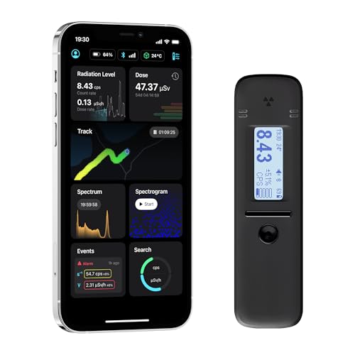 Image of Smart Geiger Counter Radiacode 110 with Free Mobile App. Nuclear Radiation Detector