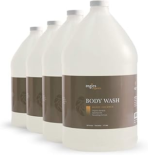 Zogics Organics Gel de baño – Gel de baño hid...