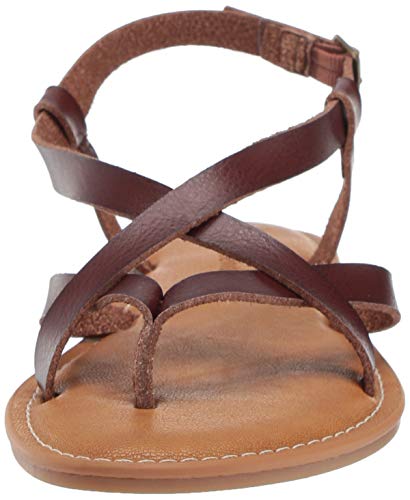 Amazon Essentials Sandalias de Tiras Informal Mujer, Marrón, 37.5 EU - imagen 2