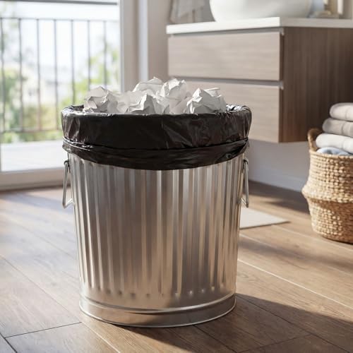 Set de 3 Canecas de Basura Metálicas Galvanizadas con Tapa 7 Gal miniatura 5