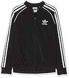 Soft fabric adidas Superstar Top Sudadera, Unisex niños, Black/White, 910Y