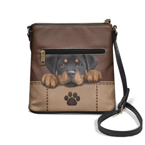 Bolso de hombro grande para mujer de cuero casual miniatura 4