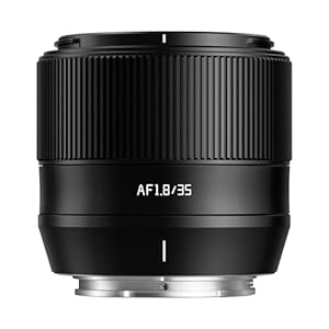TTARTISAN 35mm F1.8 Auto Focus APS-C Camera Lens ED Lens Metal Light Weight Camera Lens Support Eyes Tracking for Sony E Mount