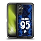 Head Case Designs Officially Licensed Inter Milan Alessandro Bastoni 2021/22 Players Home Kit Ultra-Armoured Shockproof Case [Military Grade Protection] Compatible with Samsung Galaxy A54 5G
