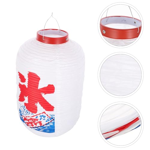 Linterna japonesa tradicional de hierro para crear ambientes de taberna en negocios 8