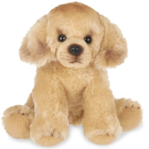 Bearington Dog Stuffed Animal Realistic Dog Plush Golden Retriever Puppy