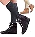 Sumona 6 pairs Women Cable Knit Knee High Winter Boot Socks 9-11 (Assorted, 9-11)