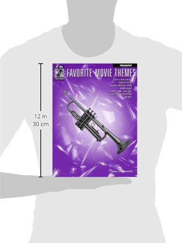 Favourite Movie Themes for Trumpet -Trumpet & Tenor Saxophone Book & CD-: Noten, CD für Trompete