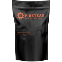 FIRE TEAS Monk Fruit Powder - All Natural Sugar Free Sweetener - No Erythritol, Keto & Paleo Diet Friendly, No Aftertaste, Zero Calories, Zero Carbs, Healthy