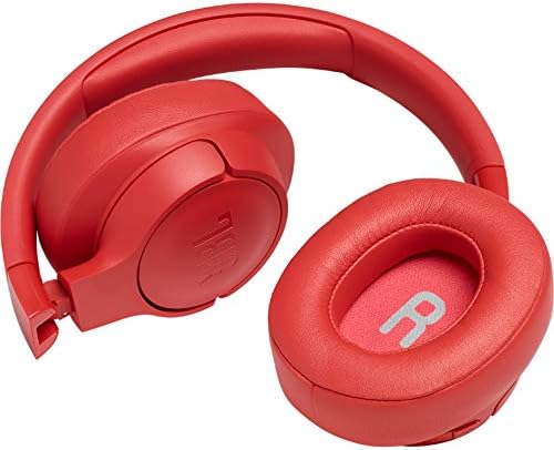 JBL Tune 700BT - wireless, over-ear bluetooth headphones with streaming and voice assistant, up to 27 hours of music playback, in coral