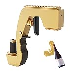 [Leicht zu reinigen] Dieses Champagner-Spritzgerät ist kompatibel mit Weinsekt-/Wein-/Bierflaschen und eignet sich sehr gut für den täglichen Gebrauch.Sie können den Korken in wenigen Sekunden entfernen. Einfach mit einem Küchentuch abwischen!