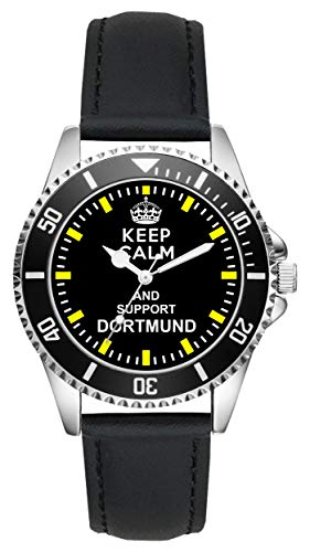 Preisvergleich Produktbild Dortmund Geschenk Artikel Idee Fan Uhr L-1293